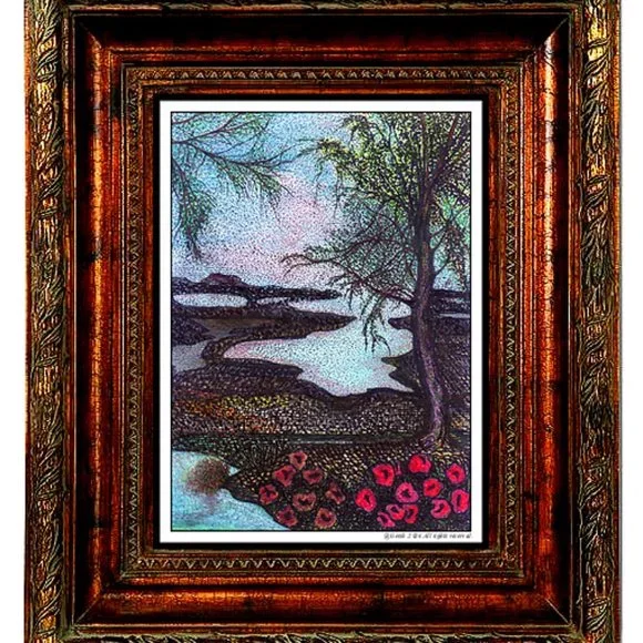 "Lake In Spring" - Picture 1 of 1